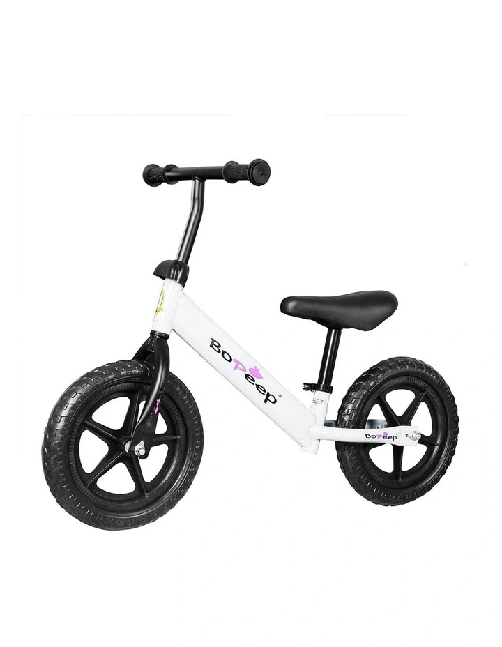 Ride On Balance Bike in White