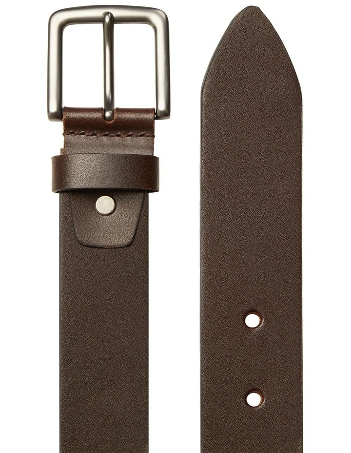 Morgan Genuine Leather Belt in Brown