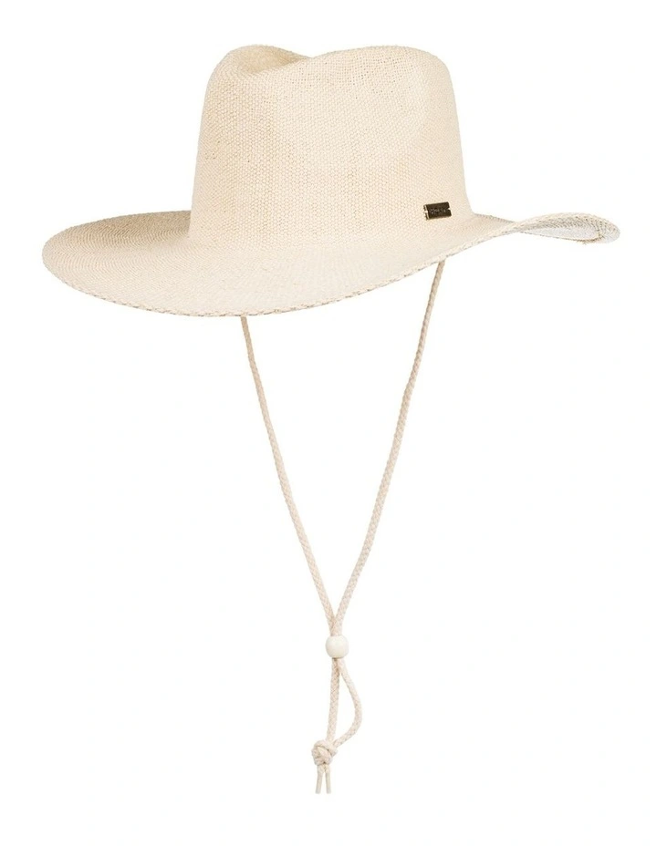 Sunny Kisses Straw Sun Hat in Natural