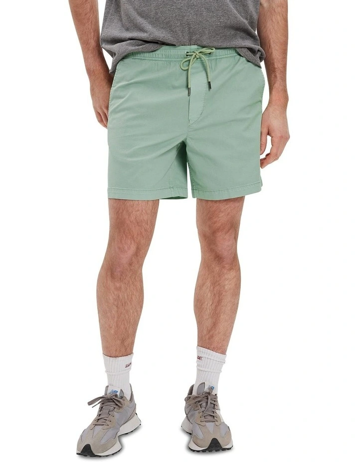 Flex Lived-In Trekker Short in Seafoam