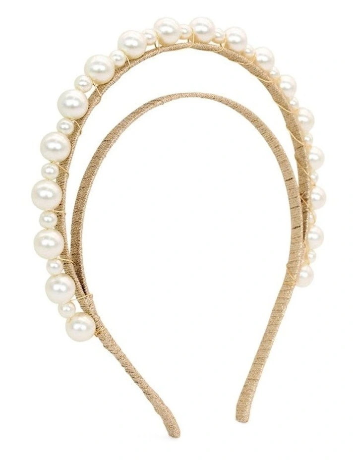 Whitney Headpiece in Pearl