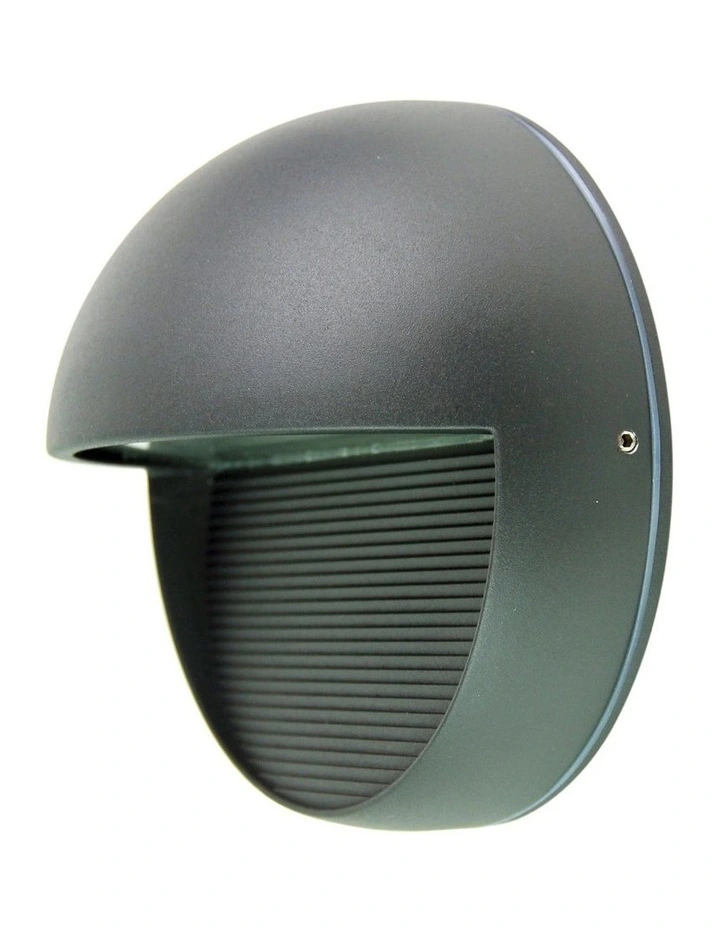 Vargo Led Round Exterior Light Graphite