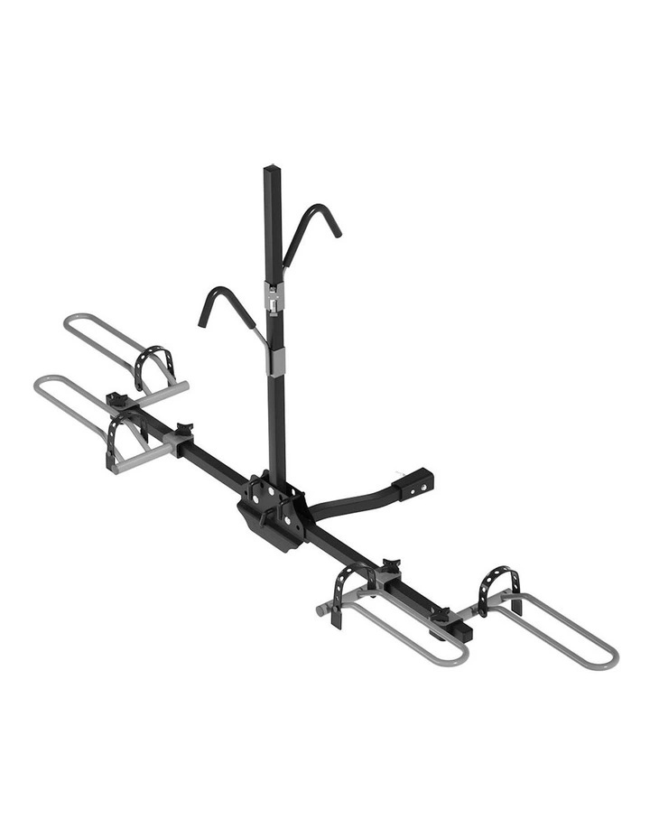 Giantz 2 Bicycle Bike Carrier Rack Car 2" Hitch Mount Platform Foldable in Black