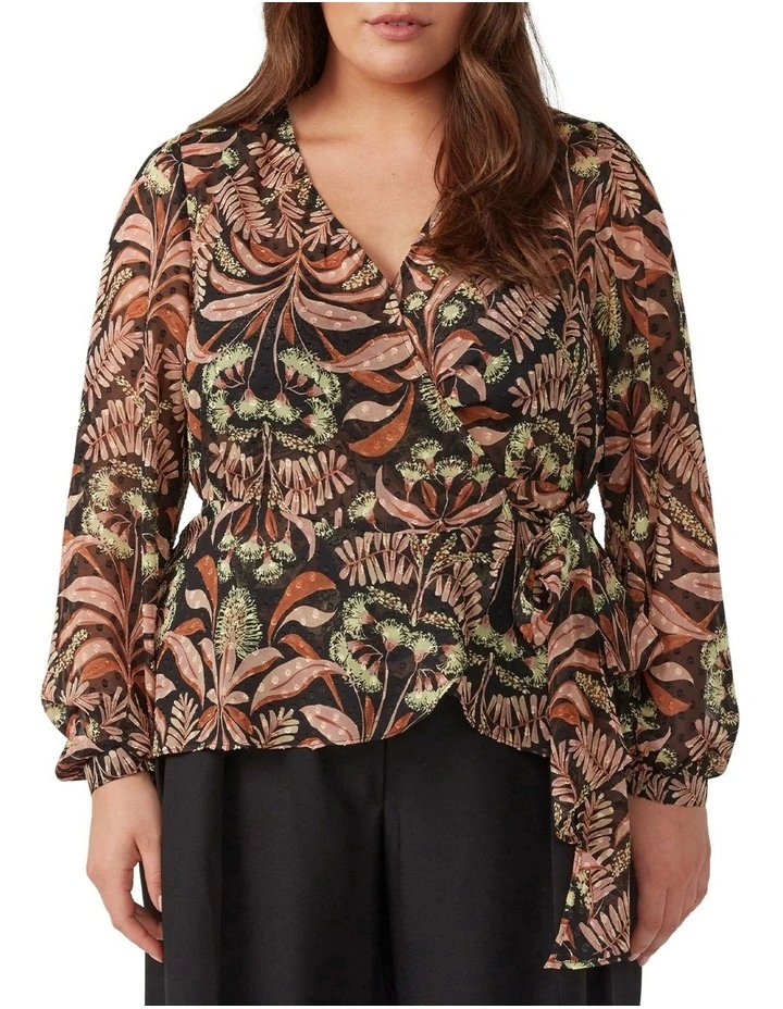 Thalia Blooms Top in Multi