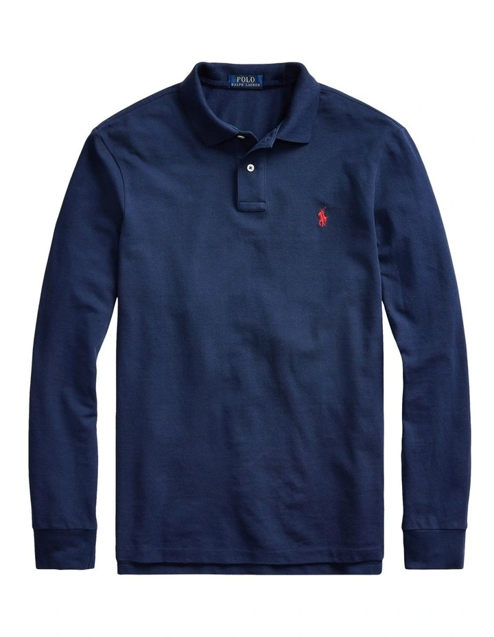 Custom Slim Fit Mesh Polo Shirt