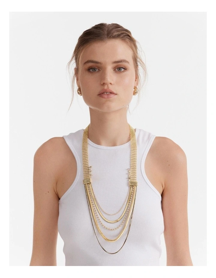 Adventure Necklace in Gold