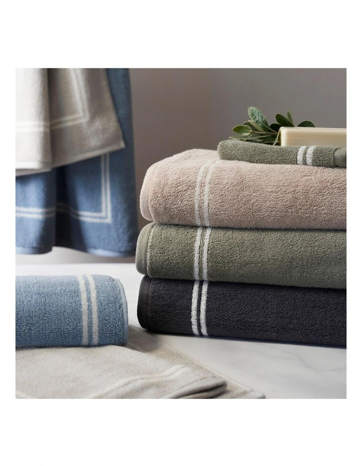 Astoria Bath Range Towel in Moss