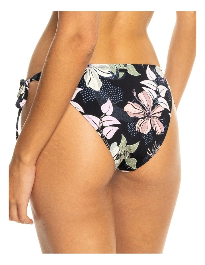 Beach Classic Bikini Tie Sides in Anthracite Multi