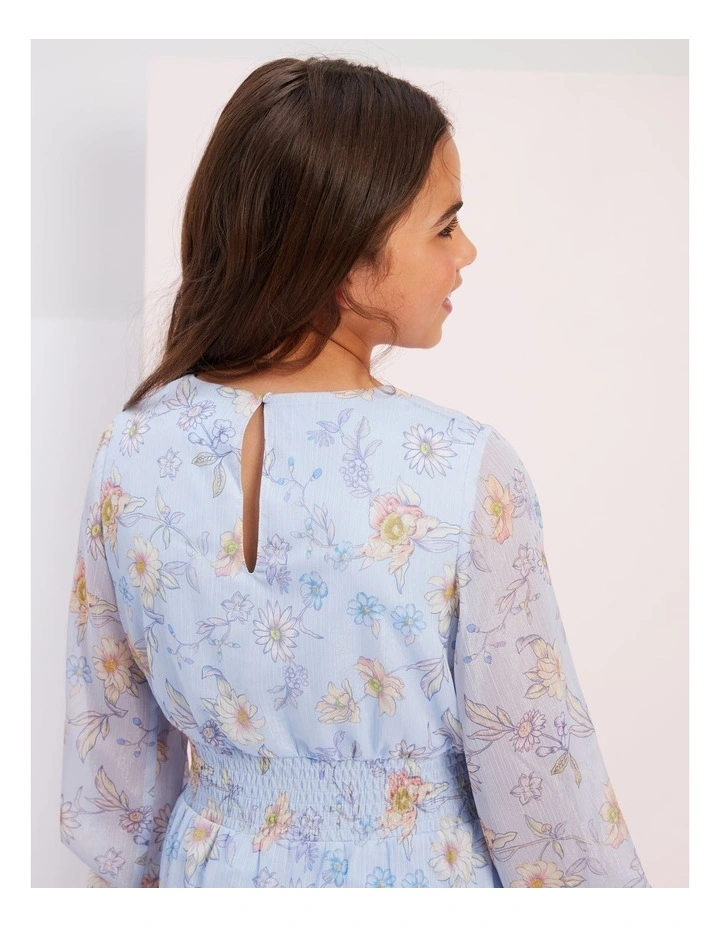 April Dress In Light Blue