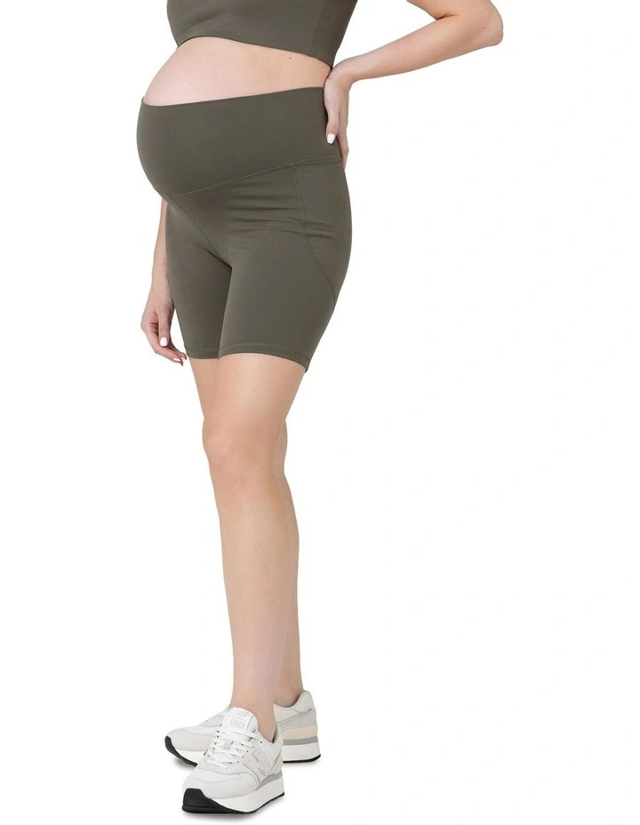 Tempo Bike Short in Khaki