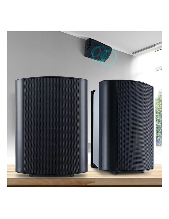 2-Way Speakers with Powerful Bass 150W in Black