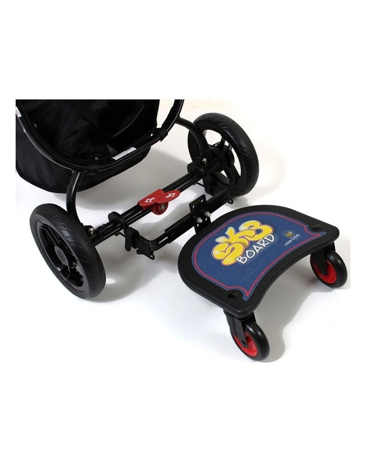 SK8 Board Stroller/Pram Universal Ride-On Stand Connector Toddler/Kids