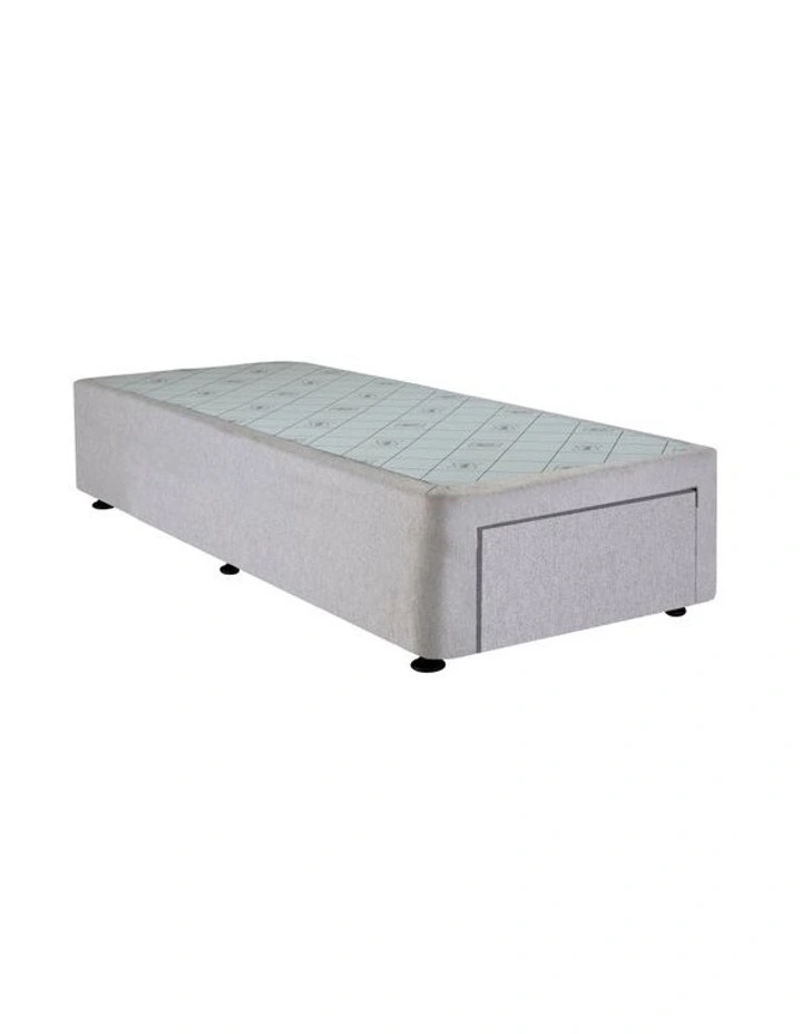 SpaceSaver Base 1 End Drawer Silver Gum