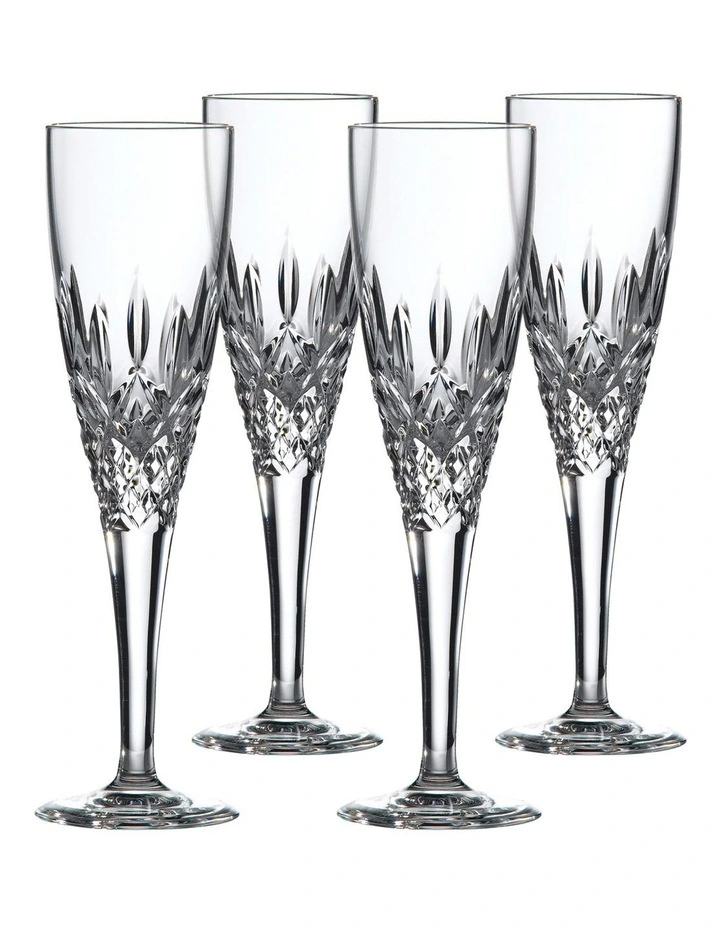 Highclere Flute Set of 4 150ml