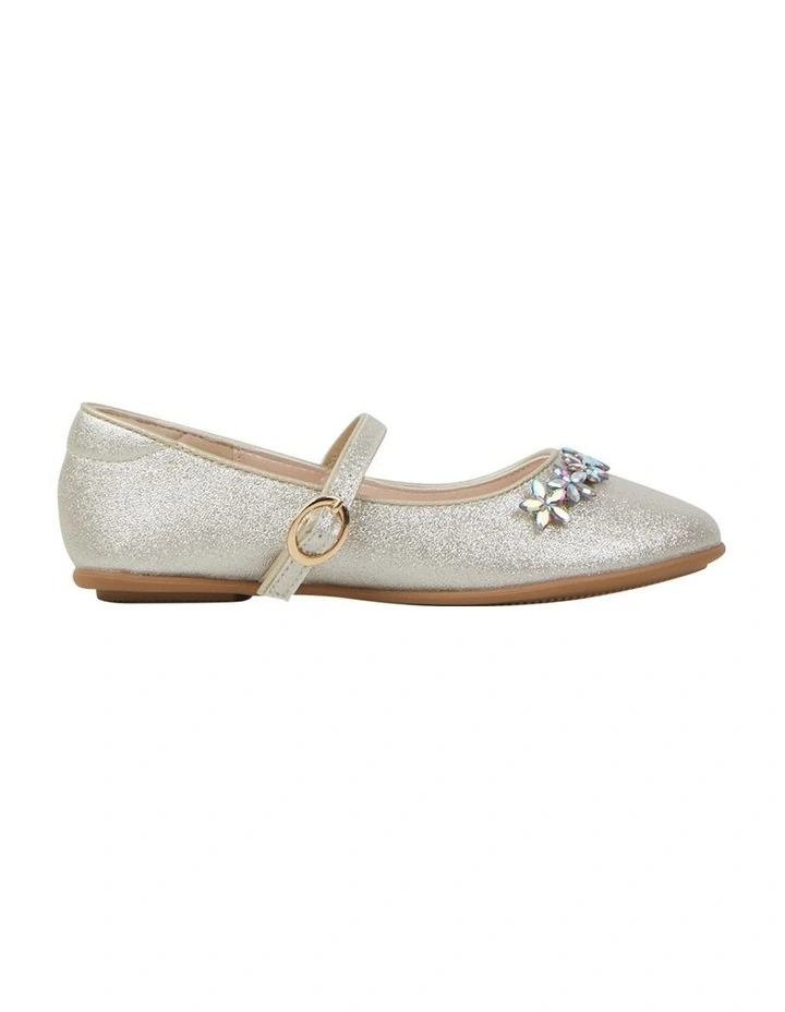 Caren Shoes in Gold