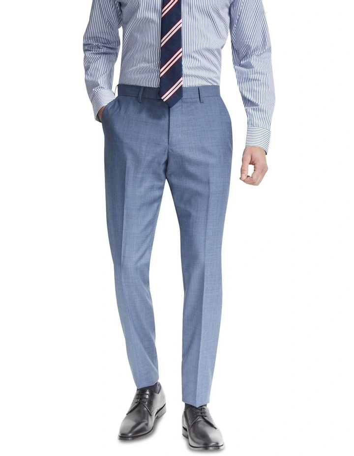Hopkins Wool Suit Pants in Blue