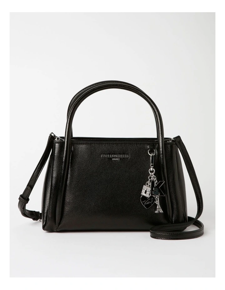 Jolie Satchel Bag in Black