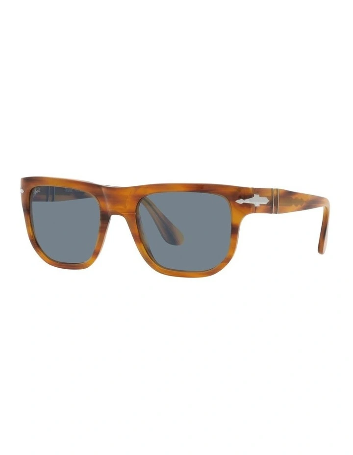 0PO3306S Sunglasses in Striped Brown
