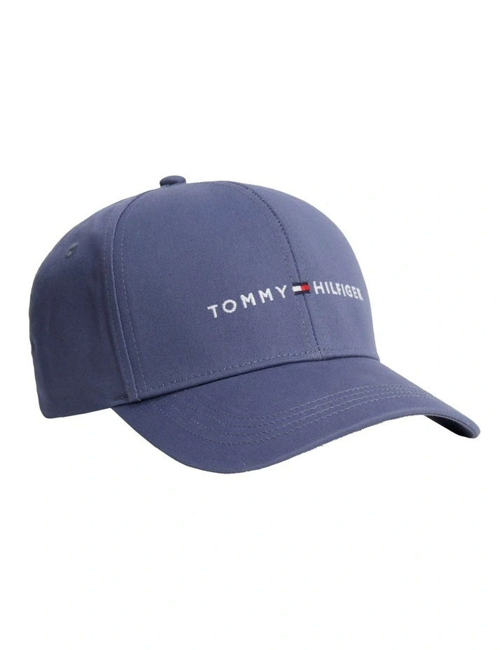 Logo Embroidery Baseball Cap in Blue