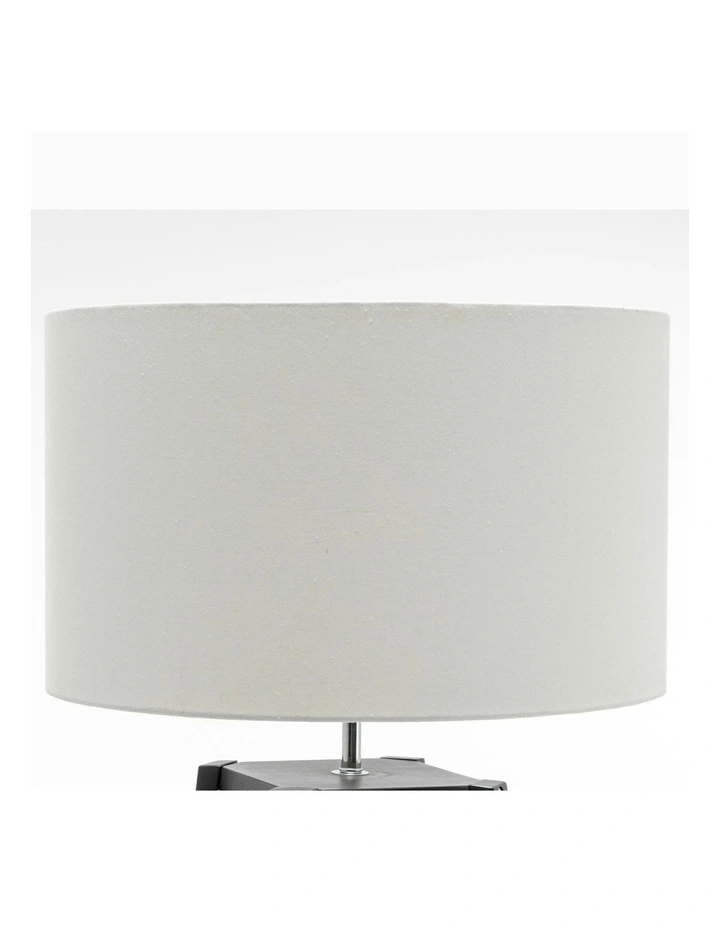 Linen Shade Floor Lamp in Off White