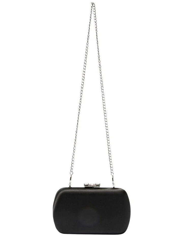 Betzy Bag in Black Satin