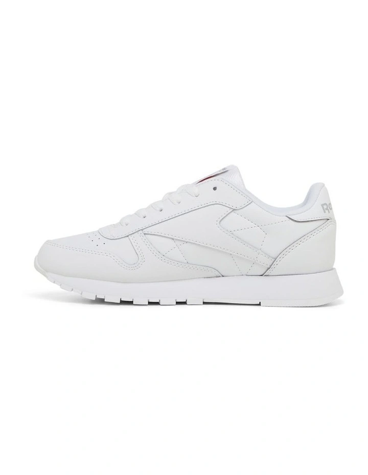 Leather Sneakers in White