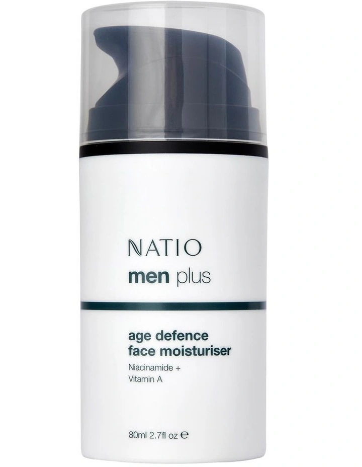 Mens Plus Age Defence Face Moisturiser 80ml