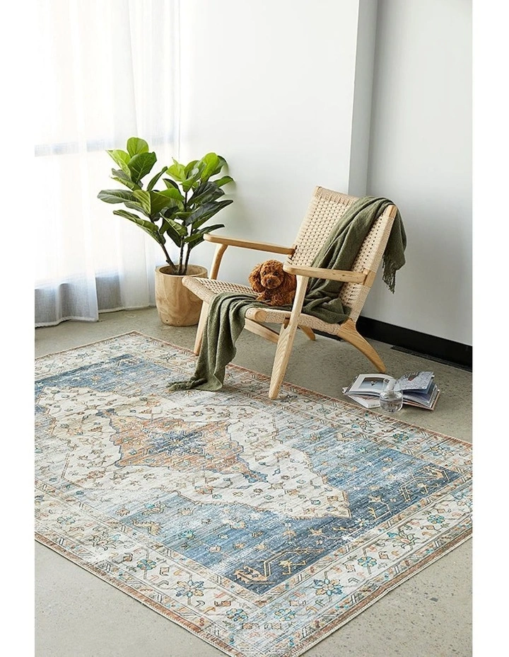 Kindred Blair Washable Rug in Navy