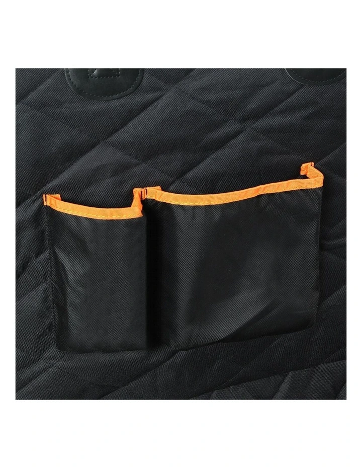 Waterproof Pet Car Seat Cover in Black