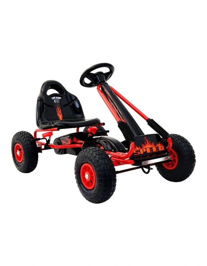 Pedal Go Kart Ride On in Red