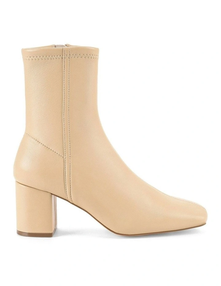 Juan II Sock Boots in Beige