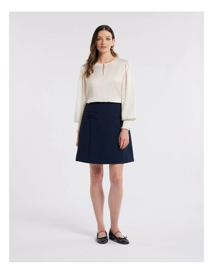 Kathleen Skirt in Navy