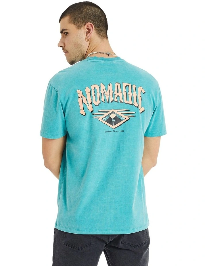 Caravan Relaxed Tee in Pigment Bristol Blue