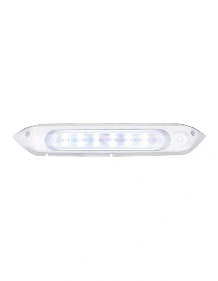 Dual LED Awning Light 12V Waterproof 287mm Caravan RV Exterior in White