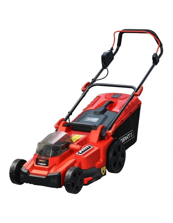 Cordless Lawn Mower 40V Battery in Red