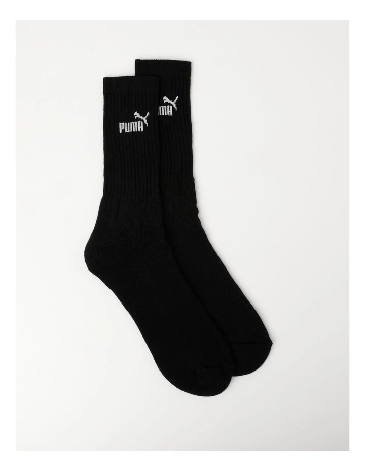 Sport Elements Crew Socks 6 Pack in Black