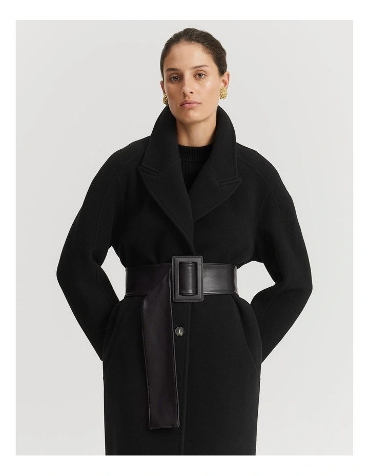 Long Soft Belt in Black