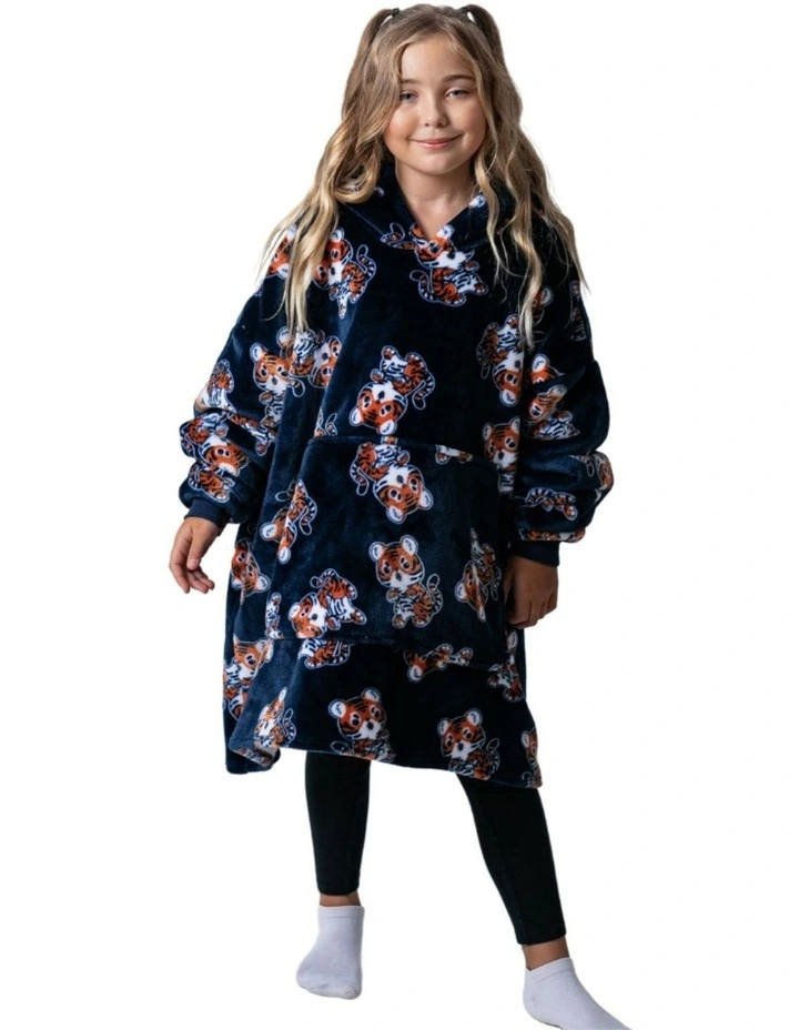Tig-AWR Giant Hoodie in Navy