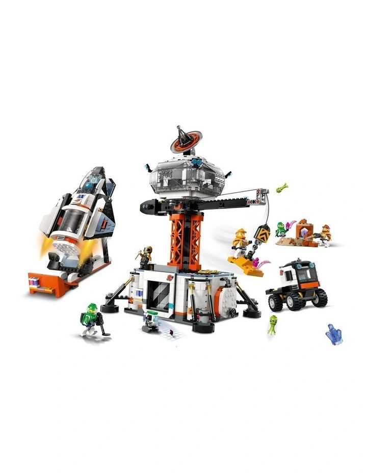 City Space Base and Rocket Launchpad 60434