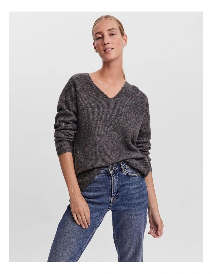 Crew Lefile Knit in Grey
