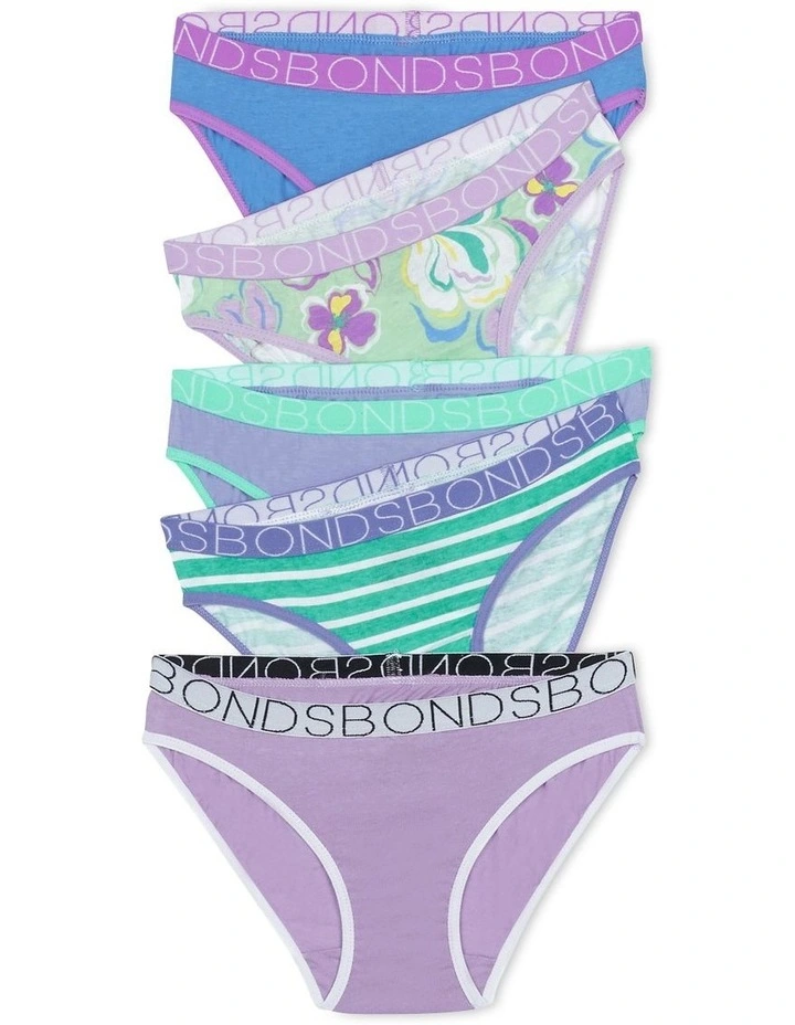 Kids Bikini 5 Pack in Gardenia Lane