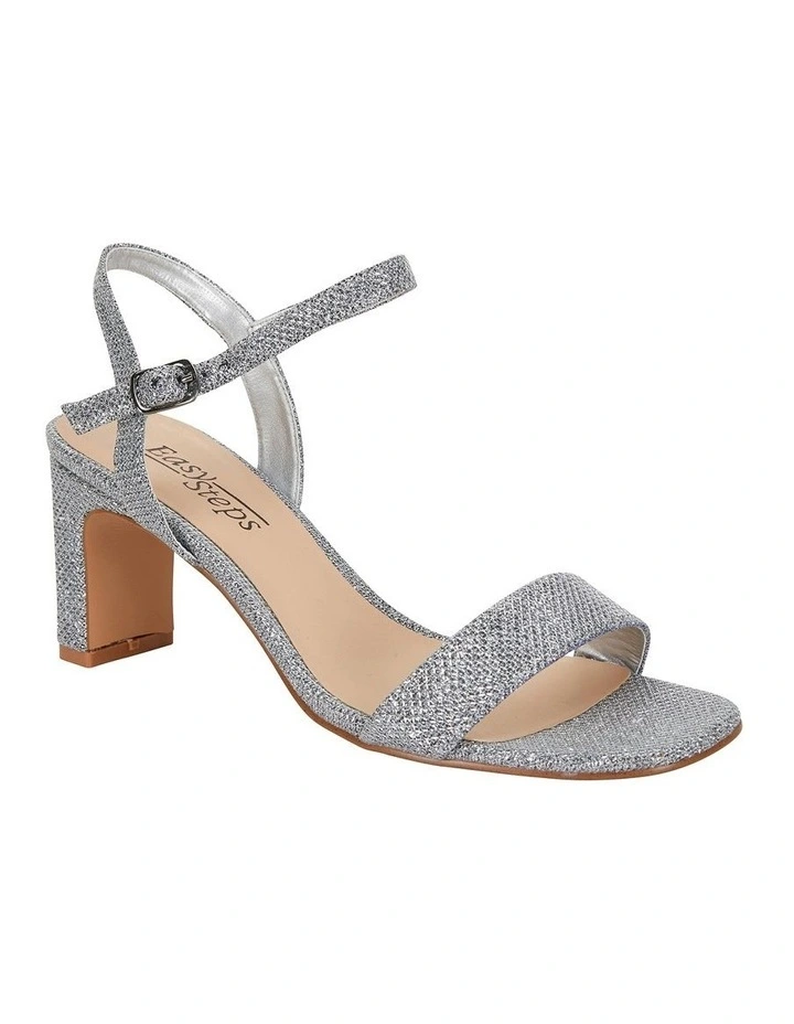 Unison Pewter Shimmer Sandals