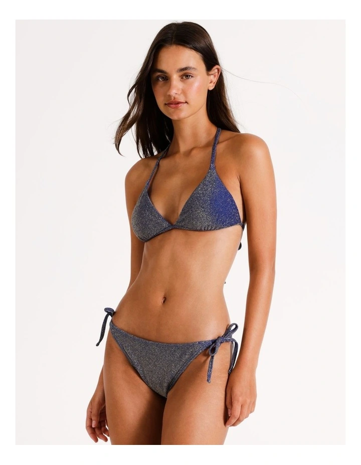 Sorrento Bikini in Blue Lurex