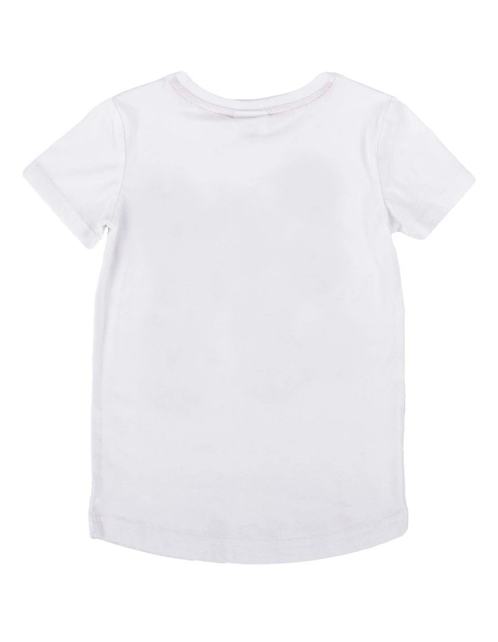 Boy's Aussie Christmas Cotton T-Shirt White