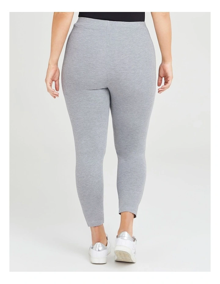 Bamboo Breezy 7/8 Legging Dark Grey Marle