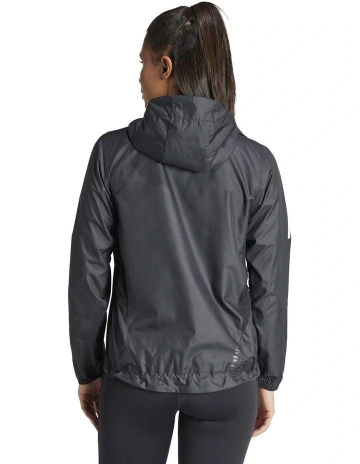 Own The Run Jacket in Black