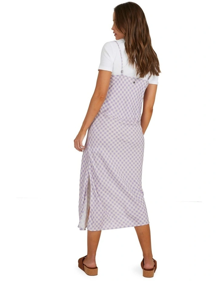 Heatwave Slip Dress in Purple Multi