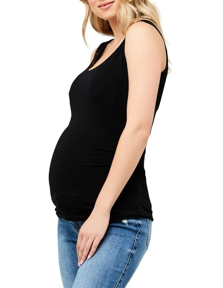 Organic Tube Tank in Black
