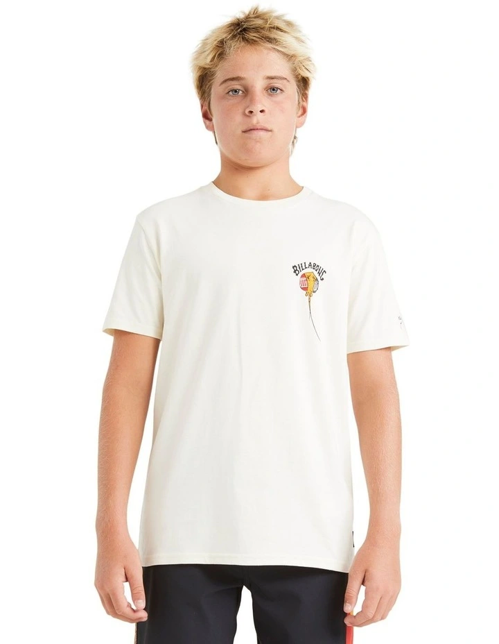 King Stingray Warrkarryun T-shirt in Off White
