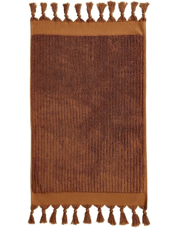 Paros Rib Bath Towel Range in Bronze